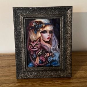 Alice in Wonderland Kurtis Rykovich print